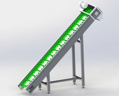 Băng tải cấp liệu tai bèo