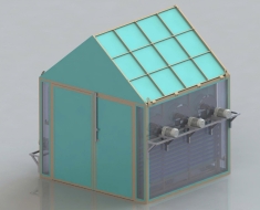 L&ograve; ẩm n&oacute;ng kết hợp sấy lại 