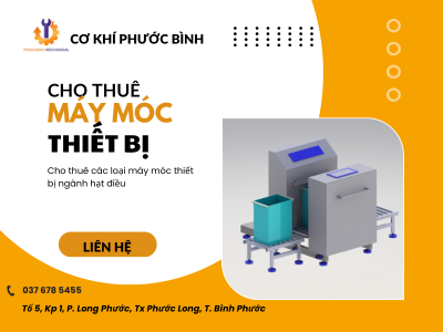 Cho thuê máy móc, thiết bị